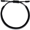 Miniatyrbild 2 av 8: Tibetanskt handgjort justerbart flätat rep Chakra-armband för kvinnor Män Tonåringar Vänskapsgåva[ZHE] Black