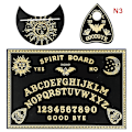 Pikkukuva 2 / 9: Puun kaiverrettu Ouija Boa - Perfet - ennustuspöytä 3