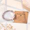 Miniatyrbild 5 av 6: Presenter till blivande mammor, graviditetsönskearmband för babyshowers Parent