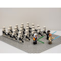 Miniatyrbilde 4 av 5: Star Wars Slagssett Fase 1 Klon Troopers Droids Tilpasset Sett 66st