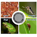 Miniatyrbild 5 av 9: 4-pack skyddande nät för regntunna Diameter 80 cm Diameter 80cm