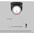 Miniatyrbilde 2 av 5: Utendørs vegglampe med bevegelsessensor | 1000 Lumen LED utendørsbelysning Batte...