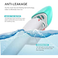 Miniatyrbillede 4 af 5: Dykmaske i gummi, fuldtør snorkelmaske, antidug dykkerbriller, svømmebriller sæt voksenversion