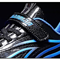 Miniatyrbild 6 av 9: Barn LED USB Uppladdningsbara Enhjulingsskridskor Skor svart och blå[ch] black and blue 32