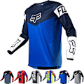 Miniatyrbild 4 av 6: Retro Herr FOX Cykeltröja Mountainbike MTB Racing Tee Långärmad T-shirt Fotbollströja E-Grey E-Grey L