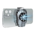 Miniatyrbillede 1 af 6: Mobiltelefonkøler Køleblæser Spilcontrollerholder Beslag Blæser Radiator