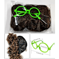 Miniatyrbilde 4 av 5: Mirabelle-parykken og brillene for jenter Encanto prinsesse rollespill H