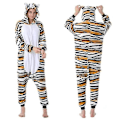 Pikkukuva 2 / 2: Unisex Aikuisten Kigurumi Eläinhahmo Onesie Pyjama Fancy 1onesie1 Tiger Cat