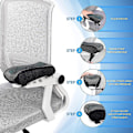 Miniatyrbilde 4 av 5: Ergonomiske armleneputer for kontorstol, albuestøttepute for datamaskin, Gami...