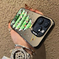 Pikkukuva 5 / 5: Kuuma myynti Joulukuusi värikäs hopea matkapuhelinkotelo iPhone 16 15 Pro Max 14 13 12 11 IMD läpinäkyvä iskunkestävä kotelo Style 1 iPhone 13 Pro Max