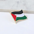 Pikkukuva 3 / 5: 15 kpl Palestiinan lippu pinssi nappineula Palestiinan liput rintaneula neulat merkit Palestiinan kansallispäivän koristeet -gt (FMY)[CH]