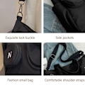 Miniatyrbillede 3 af 5: Stor Canvas Tote Bag - Computertaske til Kvinder, Skuldertaske i Canvas