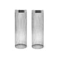 2-pack Rolling Grilling Baskets - The Best Grilling Basket Ever, Stainless Steel Round Grill Rack