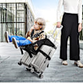 Miniatyrbillede 1 af 4: Rejsesæde, rullekuffert til børn, håndbagage med sæde, sammenklappelig rejsestol til børn, toddler til håndbagage
