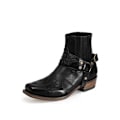 Pikkukuva 1 / 5: Western-saappaat Miehille Vintage-brodeeratut Saappaat Musta Black 39