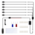 Miniatyrbillede 10 af 11: Køleskabsmagnet Kalender Ugentlig Planlægger Magnetisk Whiteboard Månedlig To-Do Liste ...