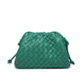 Miniatyrbild 1 av 10: Cloud Ryggsäck 2024 Ny Modell Väska Dam Ko Läder Skrynklig Dumpling Väska Dam Handväska Axelväska MJ51 Racing Green Racing Green Racing Green 22*9*14cm