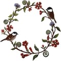 Metallic Decorative Door Wreath, Modern Year-Round Wall Decor[ZHE]