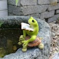 Miniatyrbilde 1 av 2: Samling Dyr Frosk Fe Statue Hage Miniatyr Landskap Hjem Dekor Acc...