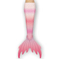 Miniatyrbillede 4 af 4: Pige Mermaid Hale med Monofin pink pink 130