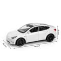 1:32 Tesla Model Y Die-Cast Leksaksbil med Ljud & Ljus[ZHE] White