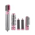 Miniatyrbilde 1 av 6: Air Styler - Profesjonelt multifunksjonelt hårstylingsverktøy 5-i-1 PINK