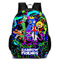Miniatyrbild 1 av 5: Rainbow Friends Ryggsäck Skolväskor Reseryggsäckar Presentatör