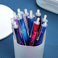 Miniatyrbillede 5 af 6: Gelpen Sort kuglepenne 12 stk