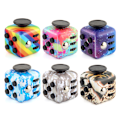 Pikkukuva 1 / 5: 6 kpl Anti-Stress Cube -lelu lapsille ja aikuisille, ahdistusta lievittävä Fidget Cube -rentoutuslahja [ZHE]
