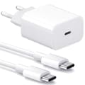 20W snabbladdaradapter med kabel för Samsung, vit, 1-pack Samsung (20w White) 1-pack