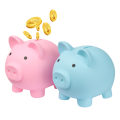 Miniatyrbild 3 av 10: Spargrisar söt bank ROSA pink