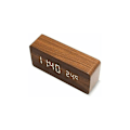 Miniatyrbild 2 av 4: Modern Träklocka - LED Digital Skrivbords Datum Temperatur Luftfuktighet Display 12/2...