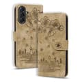 Sakura Kat Design Hard Case Kompatibel med Samsung Galaxy A56 / A36[ZHE] Brun
