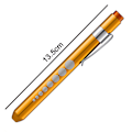 Miniatyrbillede 5 af 8: 2 stk. pennelys i aluminiumslegering