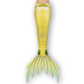 Miniatyrbillede 4 af 4: Pige Mermaid Hale med Monofin gul yellow 130