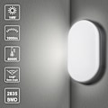 Miniatyrbillede 3 af 5: LED-væglampe elliptisk lampe sort lampe 220*135*70mm