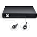 Miniatyrbilde 5 av 6: Bærbar Blu-ray-brenner for lesing/skriving 4k Ultra HD Blu-ray