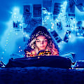 Miniatyrbild 3 av 5: LED 30 meter 300 lampor dimbar via fjärrkontroll