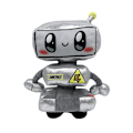 Miniatyrbild 1 av 3: Lankybox plysch mekanisk leksak med LED Chunky Shark Boxy Robot Do