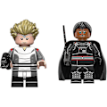 Miniatyrbillede 2 af 4: 8 stk. Star Wars Dark Stormtrooper Figurer Samlede Minifigurer Byggeklodser Børnegave