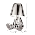 Miniatyrbild 1 av 2: Thinker - Lampkollektion Kreativ Liten Gyllene Man Vardagsrumsbord Hem D...