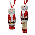 Miniatyrbillede 1 af 5: Sjove Julemandsophæng, Juletræspynt, Julekugler, Træjulemand, Perso...