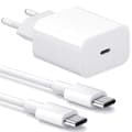 Samsung 20W hurtiglader med USB-C-kabel hvit[ZHE] 1-pack Samsung (20w White)