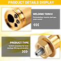 Miniatyrbillede 4 af 5: Centralt Tilslutningssæt MIG/ Svejsning Euro Connector Adapter