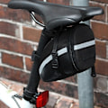 Miniatyrbillede 2 af 5: Roswheel Cykelsaddeltaske Bagpakke Sort Udendørs Cykeltilbehør[ZHE]