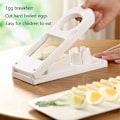 Miniatyrbillede 5 af 5: Æggedeler til køkkenet, 2 i 1 skærer i rustfrit stål, gadgets til udskæring ...