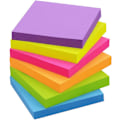 Miniatyrbild 2 av 2: Sticky Notes Ljusa Färger Självhäftande Block Totalt 600 Ark