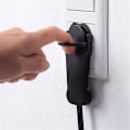 Miniatyrbild 4 av 5: 2 st Svarta Schuko Vinklade Stickproppar, Schuko Platt Stickpropp 250 V (16 A), Schuko Stickpropp, Schuko Platt Stickpropp, EU-Stickpropp - WELLNGS