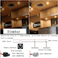 Miniatyrbilde 3 av 6: 12 Volt LED Puck Lys, Innebygd Taklampe for Caravan/Båt, 12V Downlight for Under