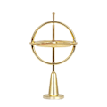 Miniatyrbild 1 av 5: 2-pack Gyroskop Leksaker Metall Antigravitationsgyroskop Färgglada Precisionstoppgyroskop för Barn Julutbildningsgåva (Guld)[CH]